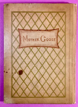 Mother Goose or the Old Nursery Rhymes. Engraved and printed by Edmund Evans. [Première édition, deuxième tirage]. GREENAWAY, Kate.