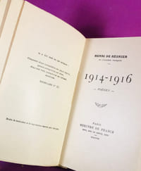 1914-1916. Poésies [tirage de tête]