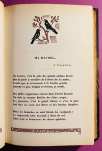 La Bohème et mon coeur. Poésies choisies.