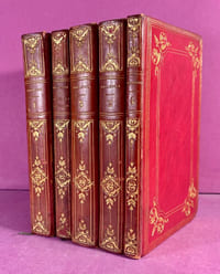 Chansons de P. J. de Béranger ; Chansons nouvelles et dernières [5 volumes]