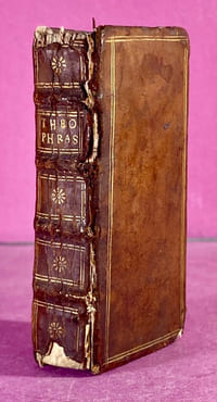 Theophrasti Eresi Characteres Ethici, sive Morum descriptiones. Graece & latine. Cum Notis & Monitis Ioannis Angelii Werdenhagen.