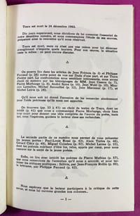 Strophes, Hommage à Tzara. Avril 1964 - numéro 2.