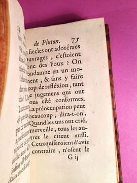 Jugement de Pluton, sur les deux parties des nouveaux dialogues des morts.. FONTENELLE Bernard le Bouyer de.