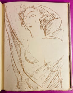 Les feux de la Saint-Jean, poème orné de cinq dessins [Un des 20 exemplaires sur papier de Chanvre]