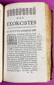 Discours sur les ordres sacrez, où toutes les cérémonies de l'ordination selon le Pontifical romain sont expliquées.