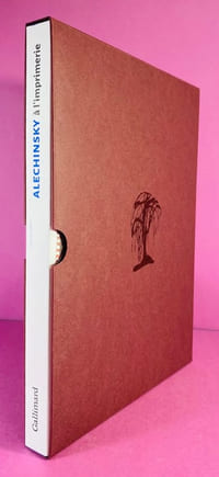 Alechinsky à l'imprimerie [Edition de luxe, eau-forte signée par l'artiste]