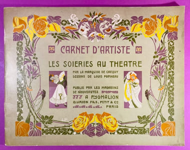 Carnets d'artiste - les soirées au théâtre