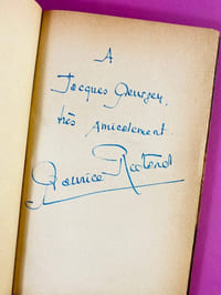 Le Phénix. Drame en trois actes, en vers [Envoi de l'auteur à Jacques Meurgey]