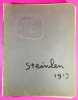 L'Oeuvre gravé et lithographié de Steinlen. Catalogue descriptif et analytique suivi d'un Essai de Bibliographie et d'Iconographie de son Oeuvre ...