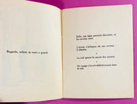 L'Envers des ombres. Deux dessins de René Magritte. Rhétorique N° 9 Juin 1963 [Mot manuscrit de l'auteur]
