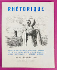 Rhétorique N° 13 - février 1966