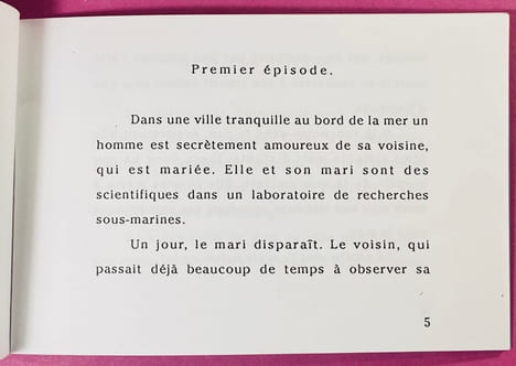 Crimes aquatiques, mini-feuilleton.. ABALLEA, Martine.