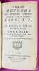 Vraie méthode pour apprendre facilement à parler, à lire et à écrire l'anglois, ou grammaire générale de la langue angloise.. BERRY, Thomas
