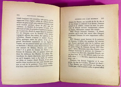 Nouvelles théories sur l'art moderne, sur l'art sacré, 1914-1921 (ex-libris de Marcel Parturier). DENIS, Maurice