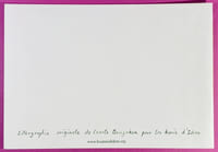 Carte de voeux 2012 - Lithographie originale