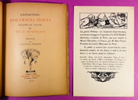 Exposition Steinlen. Novembre-Décembre 1903 (avec son carton d'invitation)