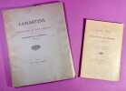 Souvenirs et documents. Centenaire de sa naissance, 21 octobre 1890 [exemplaire sur hollande] ; [Joint] Madame Valentine de Lamartine par l'Abb&eacute; ...