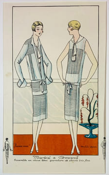 Quelques Idées.. - "Prenez-moi" - Planche 5 du N°62 - 1927. [MODE] ; MARTIAL & ARMAND.