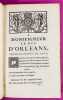 Choix de po&eacute;sies morales et chr&eacute;tiennes, depuis Malherbe jusqu'aux Po&egrave;tes de nos jours. D&eacute;di&eacute; &agrave; Monseigneur le Duc d'Orl&eacute;ans, Premier Prince du sang(3 ...