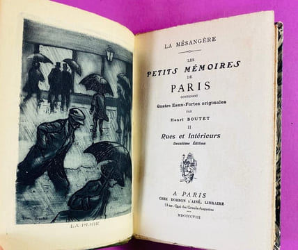 Les Petits Mémoires de Paris : 1. Les coulisses de l’amour. 2. Rues et intérieurs. 3. Le carnet d’un suiveur. 4. Les petits métiers de Paris. 5. Les ...