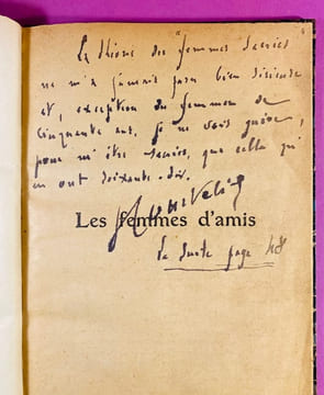 Les Femmes d’amis [Envoi de l'auteur]. COURTELINE, Georges.