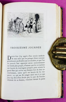 LES CAQUETS DE L’ACCOUCHÉE . JOUAUST ; LALAUZE