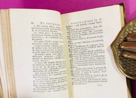 De Imitatione Christi, libri quatuor. Juxta Exemplaria Elzeviriana.. [IMITATION DE JESUS-CHRIST] ; THOMAS A KEMPIS 