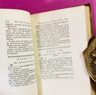 De Imitatione Christi, libri quatuor. Juxta Exemplaria Elzeviriana.. [IMITATION DE JESUS-CHRIST] ; THOMAS A KEMPIS 