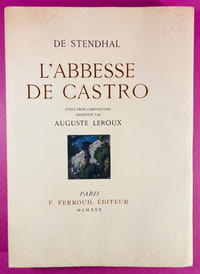 L'Abbesse de Castro [exemplaire sur Grand Japon Impérial]