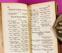 Mémorial de chronologie généalogique et historique, ou Tableau annuel des principaux souverains de l'Europe, des Princes & Princesses de leur sang & des principales personnes de leurs Cours ou Etats.