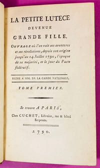 La petite Lutèce devenue grande fille