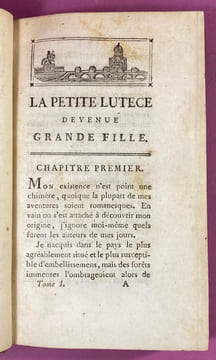 La petite Lutèce devenue grande fille. CARACCIOLI, Louis-Antoine de 