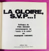 La gloire, S.V.P... ! . PUIG ROSADO ; CARADEC, Fran&ccedil;ois. 