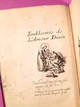 Emblesmes de l'Amour Divin [Livre d'Emblèmes]. JOLLAIN.