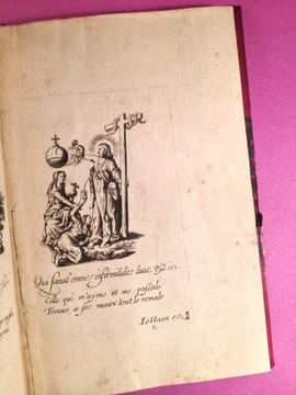 Emblesmes de l'Amour Divin [Livre d'Emblèmes]. JOLLAIN.