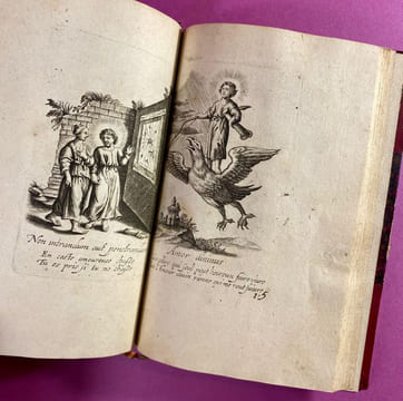 Emblesmes de l'Amour Divin [Livre d'Emblèmes]. JOLLAIN.