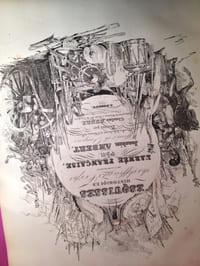 Esquisses historiques des différents corps qui composent l'armée française. Dessiné par Charles Aubry. 