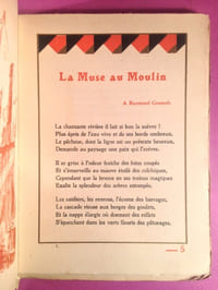 La muse au moulin [Envoi de l'auteur]