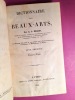 Dictionnaire des Beaux-Arts. MILLIN de GRANDMAISON, Aubin-Louis
