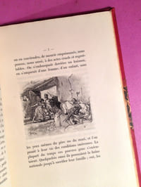 L'Espagnole. Illustrations de Daniel Vierge gravées sur bois par Clément Bellenger.