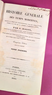 Histoire générale des temps modernes, depuis la prise de Constantinople par les turcs (1453) jusqu'à la fin de la guerre d'Amérique (1783).