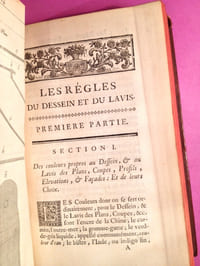 Les règles du dessein et du lavis. Nouvelle édition, revue, corrigée & augmentée