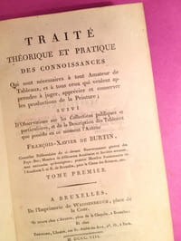 Traité théorique et pratique des connaissances qui sont nécessaires à tout amateur de tableaux, et à tous ceux qui veulent apprendre à juger, apprécier et conserver les productions de la peinture ; suivi d'observations sur les collections publiques et particulières, et de la description des tableaux que possède en ce moment l'auteur [envoi de l'auteur]