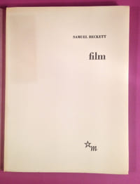 Film, suivi de Souffle (exemplaire numéroté)