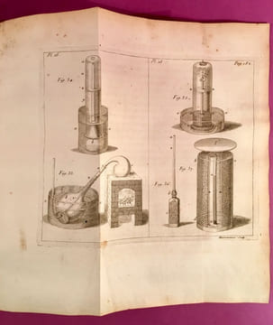 La Statique des végétaux et l'analyse de l'air. Expériences nouvelles lues à la Société Royale de Londres. . HALES, Stephen ; BUFFON