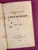 Poésies nouvelles (1840-1849). MUSSET, Alfred de