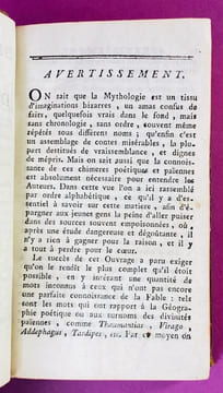 Dictionnaire abrégé de la fable, pour l'intelligence des poètes, des tableaux et des statues, dont les sujets sont tirés de l'histoire poétique. ...