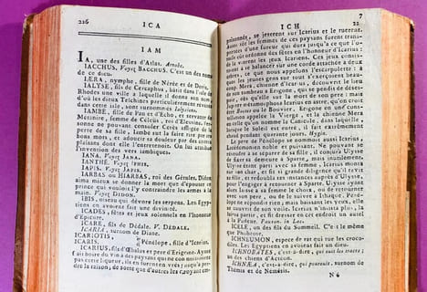 Dictionnaire abrégé de la fable, pour l'intelligence des poètes, des tableaux et des statues, dont les sujets sont tirés de l'histoire poétique. ...
