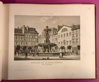 Collection de 28 vues de Paris prises au daguerréotype, gravures en taille douce sur acier.