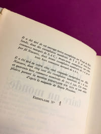 Il faut de tout pour faire un monde [envoi de l'auteur]